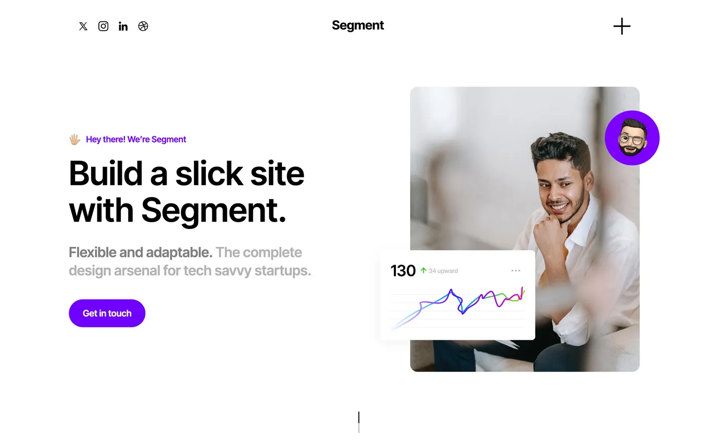 Artist Portfolio Webflow Template