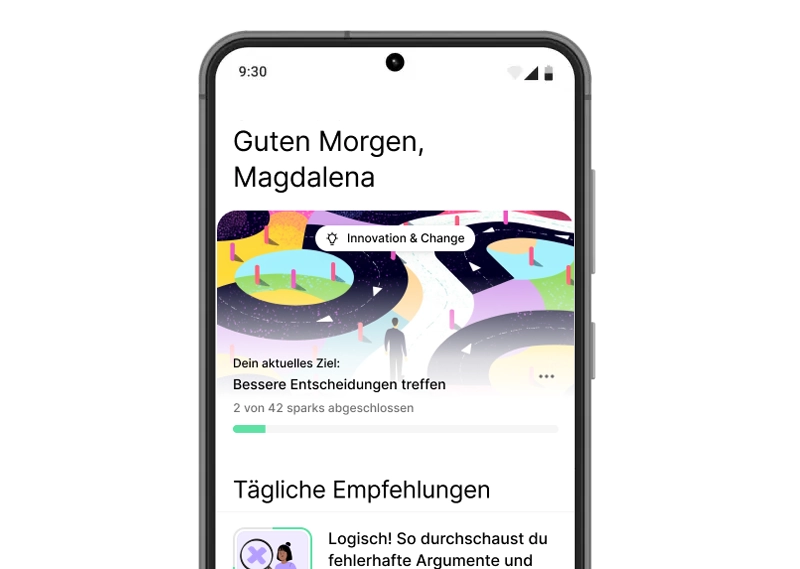 Wireframe showing a sparks product