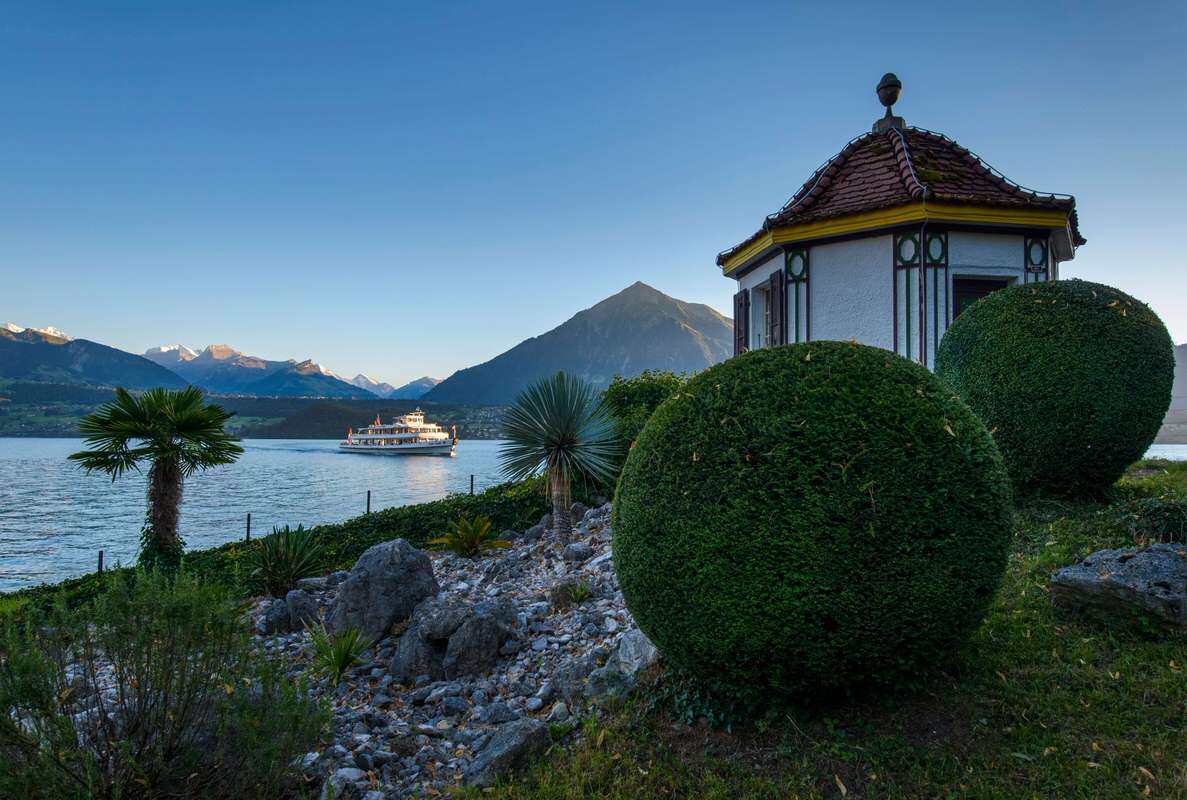 Parkhotel Gunten Garten Hotels Schweiz