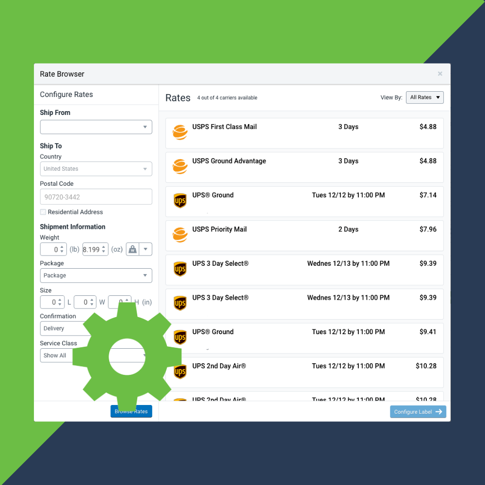 ShipStation Rate Calculator Alternative