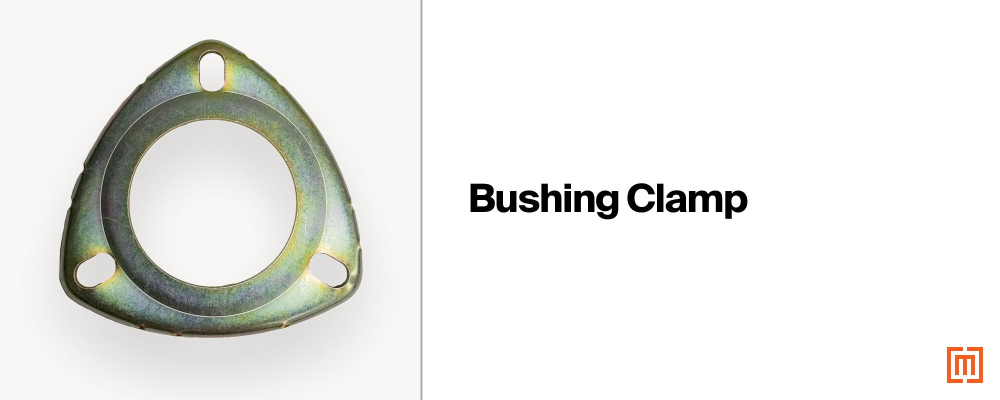 Liquid filled padmount transformer 3 hole bushing clamp