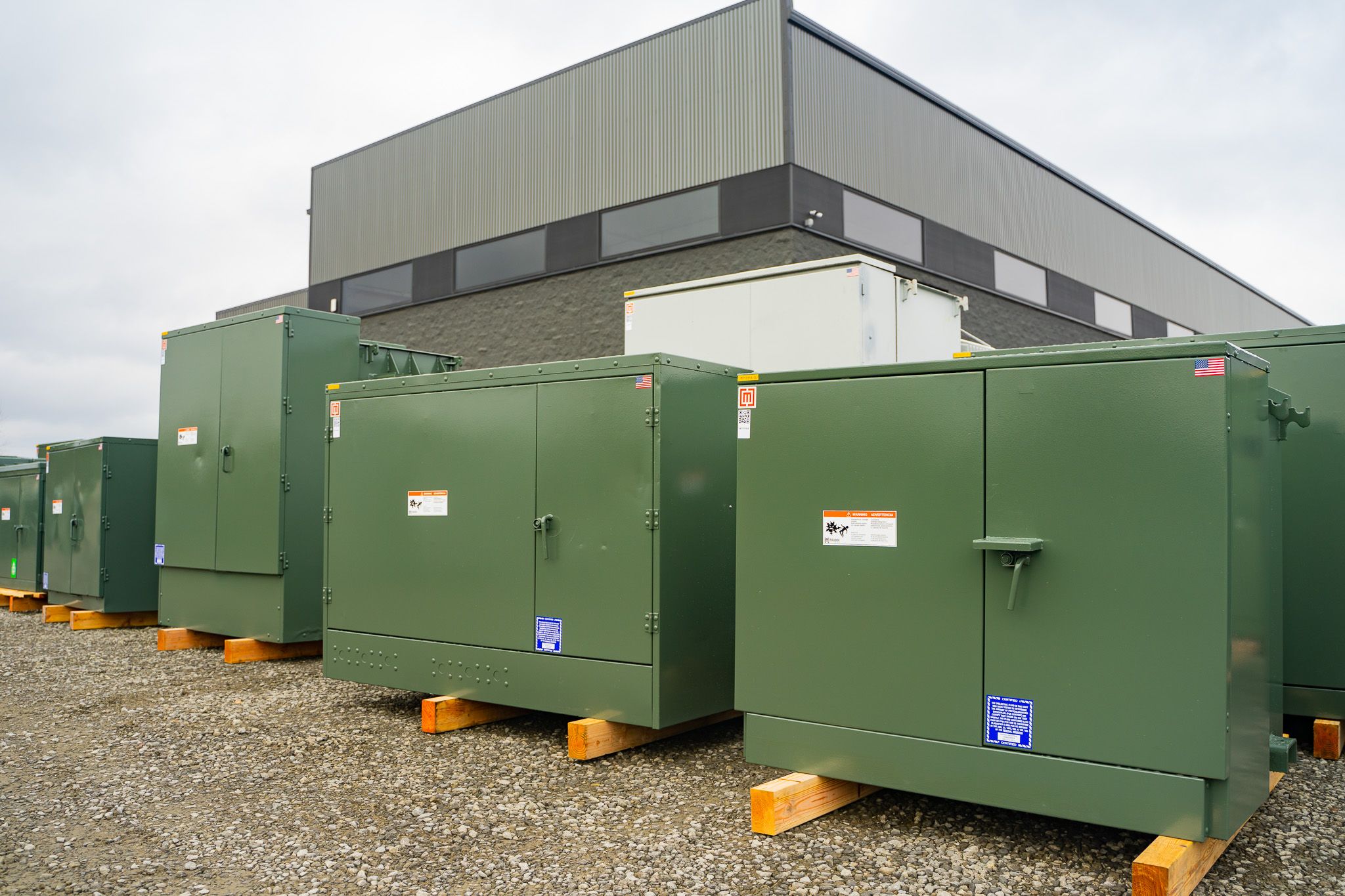 Green Padmount Transformers In Stock