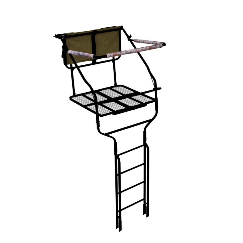 18' Double Ladder Tree Stand Tree Stands Jade Seed & Outdoor Supply