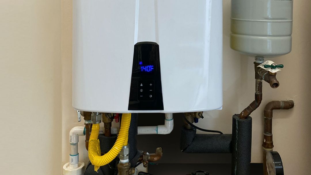 Here's how to flush your tankless water heater