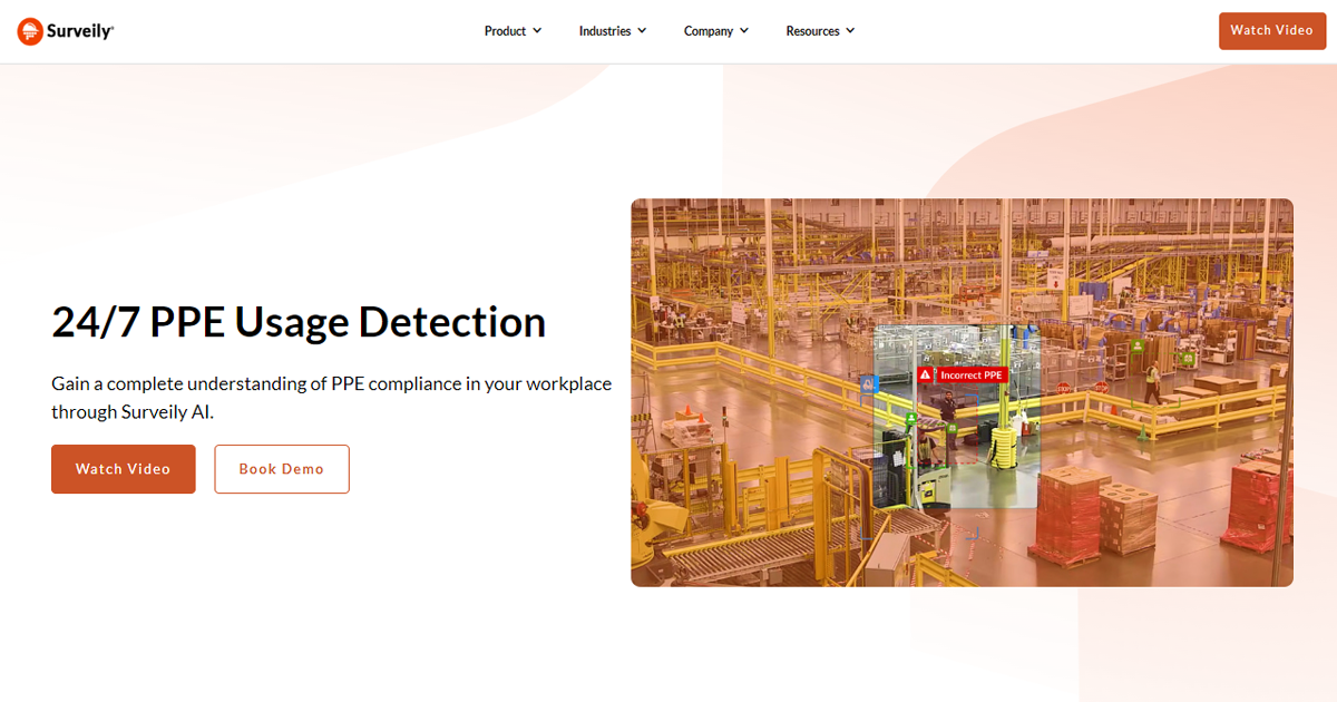 Safety Software Solutions for PPE Detection - Surveily AI