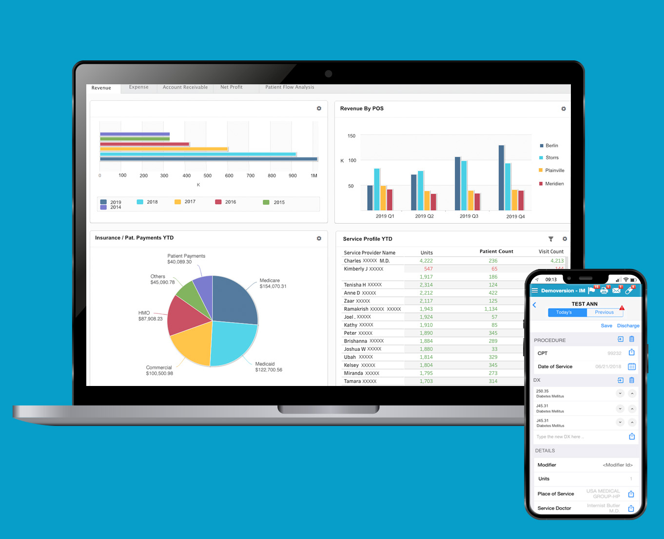 GlaceRCm software screen