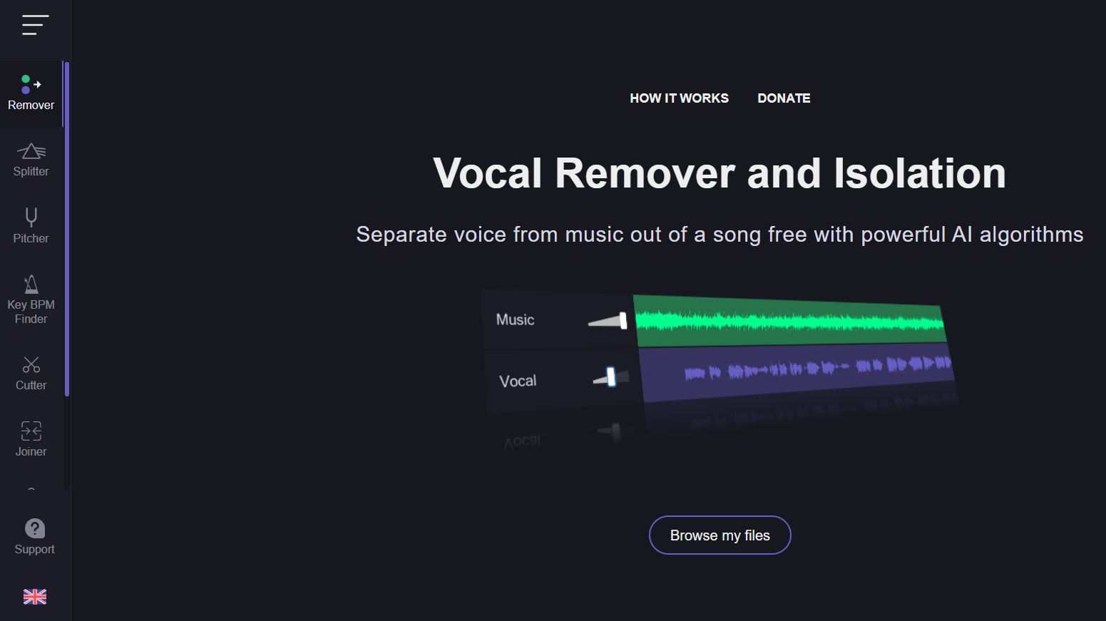 Free vocal remover online create karaoke in seconds bestgentools