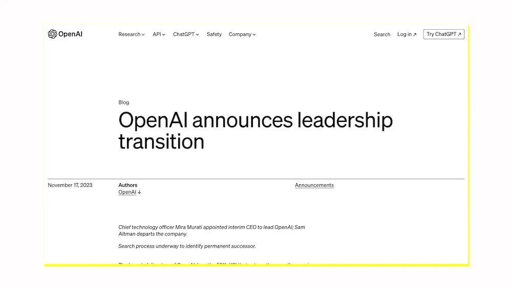 What Actually Happened with Sam Altman and OpenAI, and What Does It ...