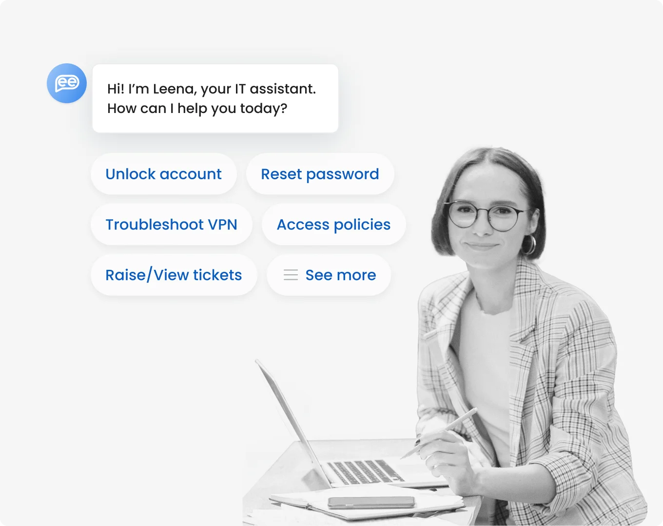 Leena AI Self-Serve Information
