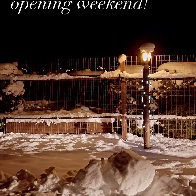 We’re super excited to reopen next week for our Sleigh Ride & Speakeasy season!