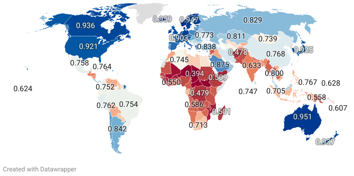 Standard Of Living By Country 2024