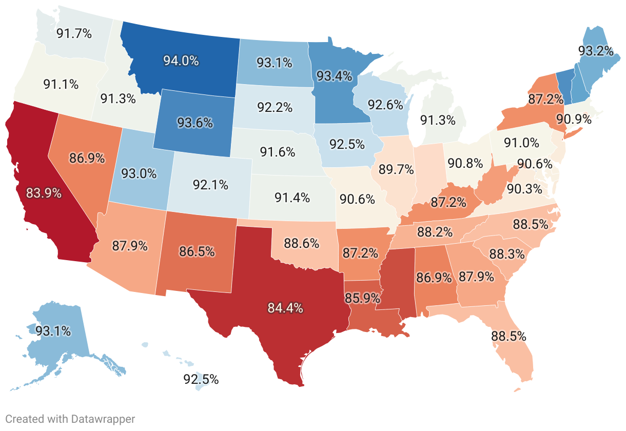 Educational Attainment By State - 65d38a959f8498e4e76bb7a2 Full 