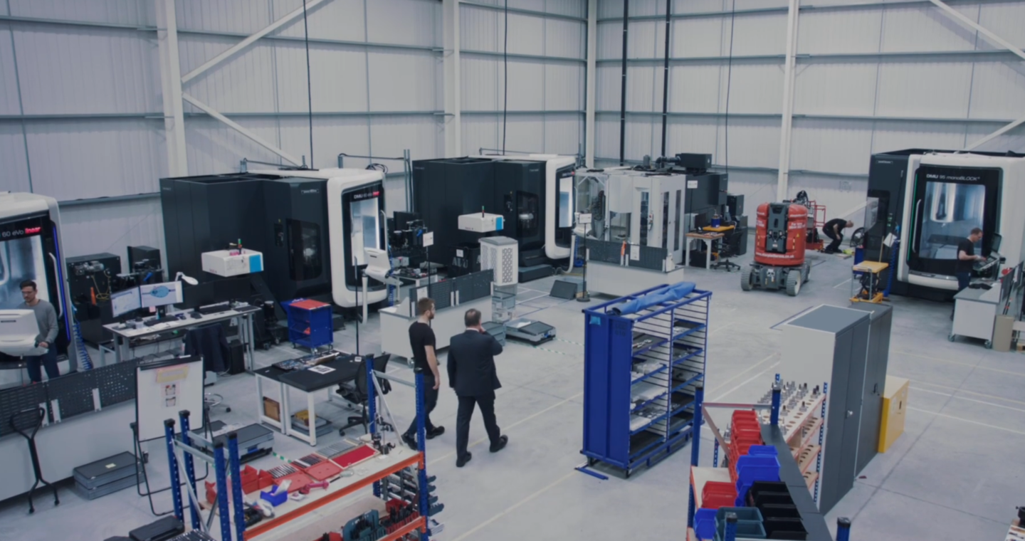 CloudNC and DMG collaborate in world-first autonomous CNC factory