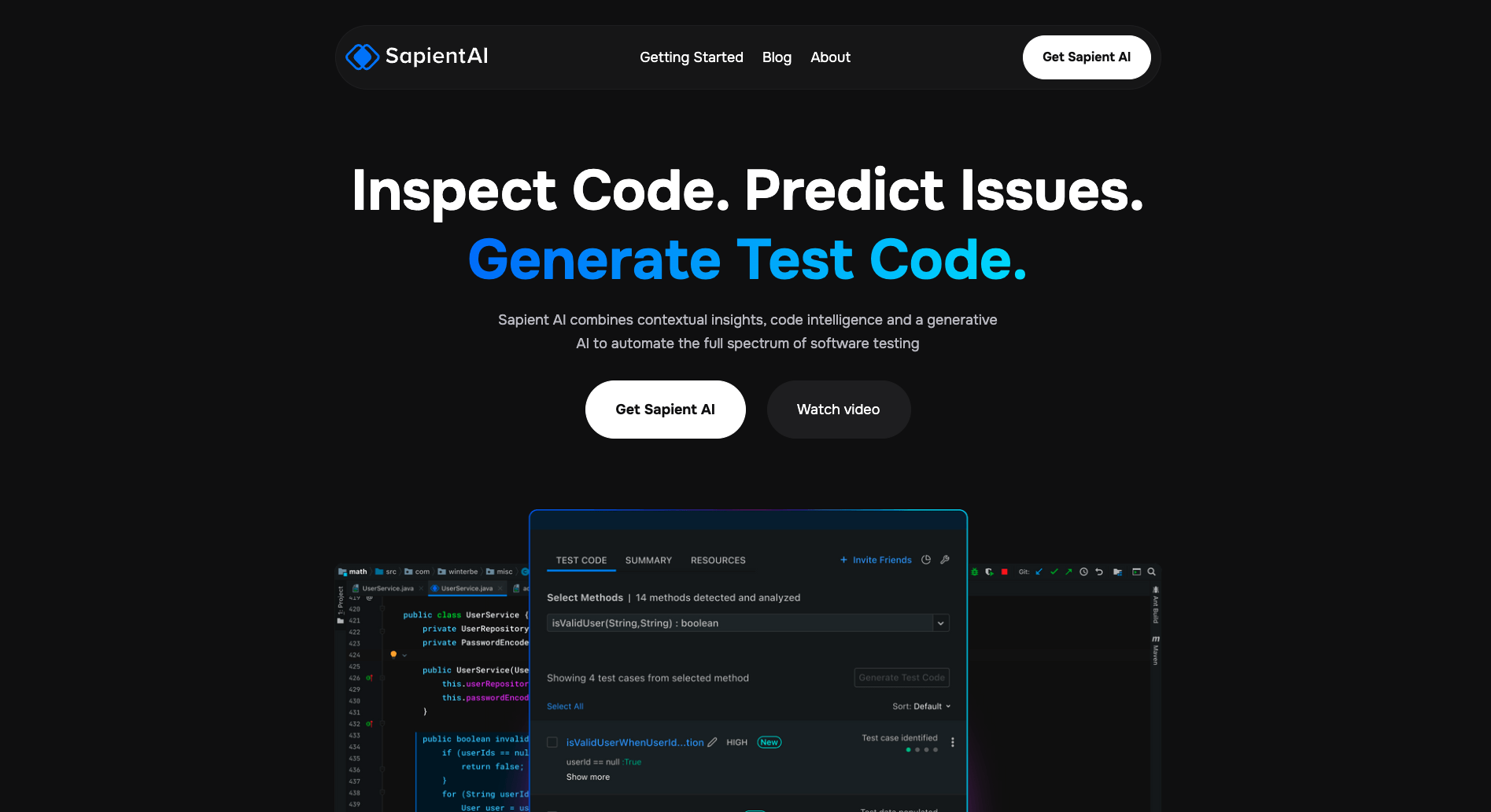 Unit Test Generation With AI - Sapient.ai