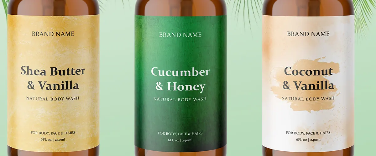 5 Design Ideas For Your Body Wash Labels