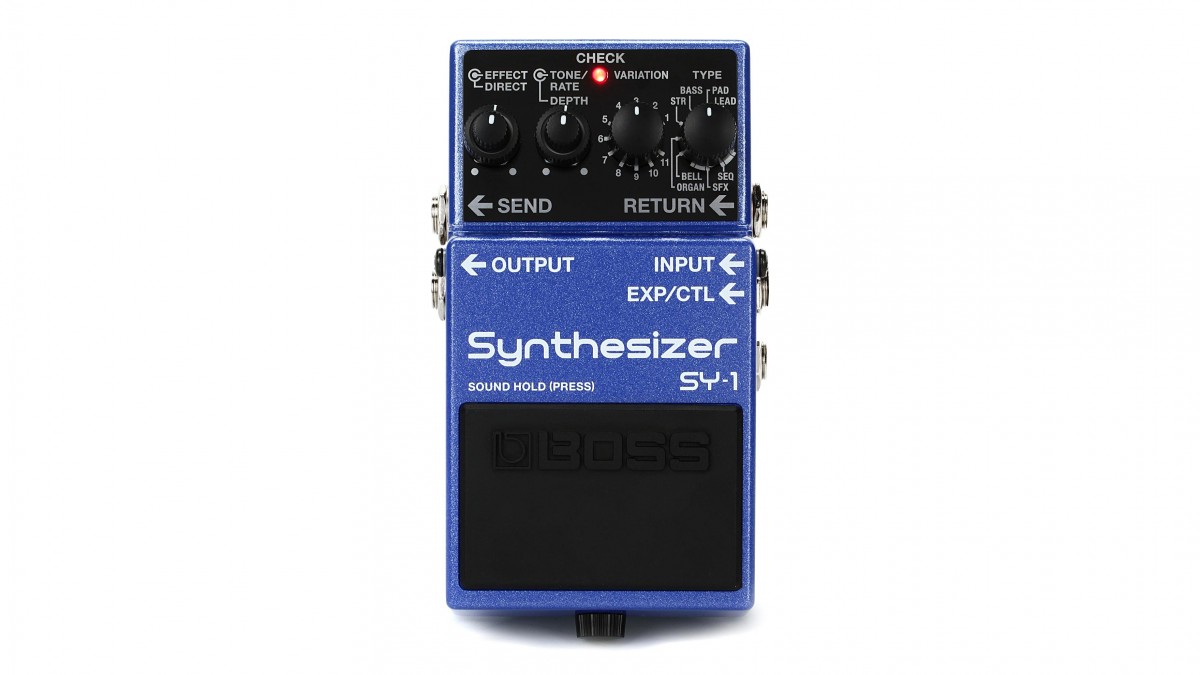 Pédale Synthe Guitar SY-1 BOSS - 121 Sons Polyphoniques - Plug & Play