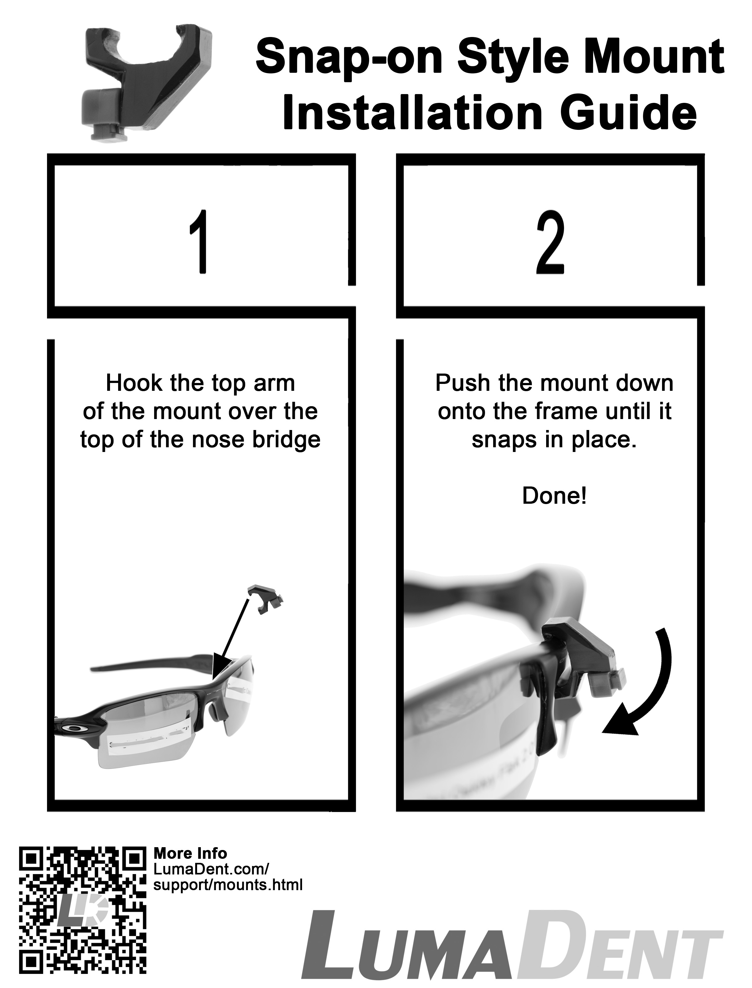 TTL Loupes Under Armour Enforcer frame Lumadent