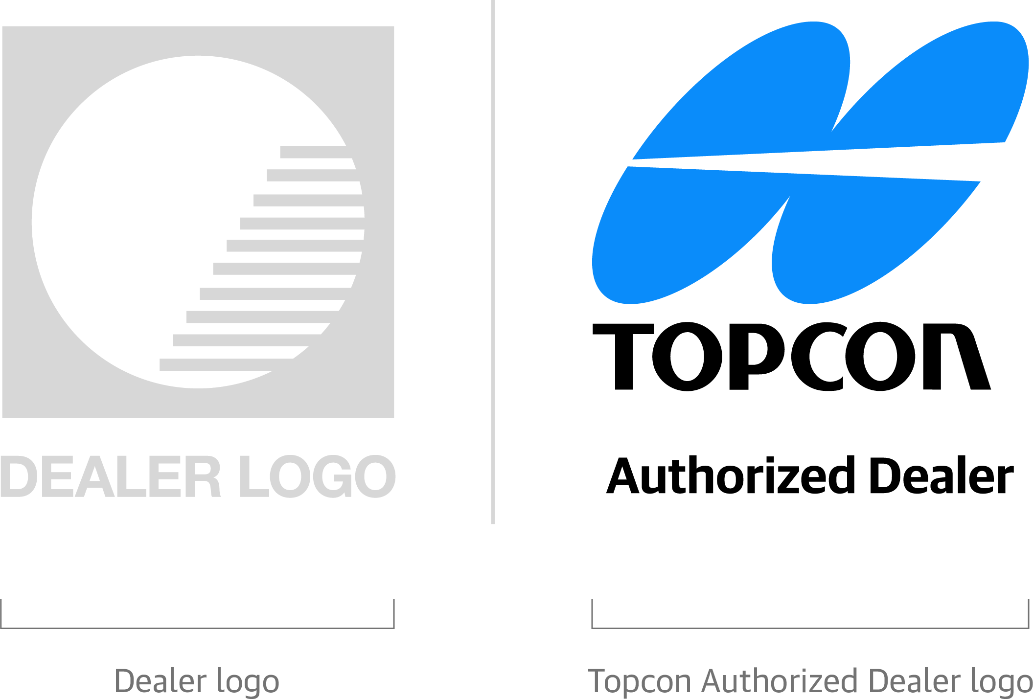 Dealer branding – Topcon Brand HUB