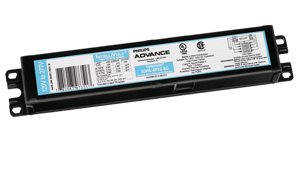 Philips Philips Optanium Instant and Programmed Start T8 Ballasts