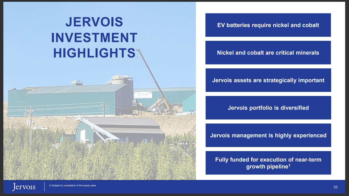 Jervois Global (JRV) - Capital Raise Timing & Amount Explained ...