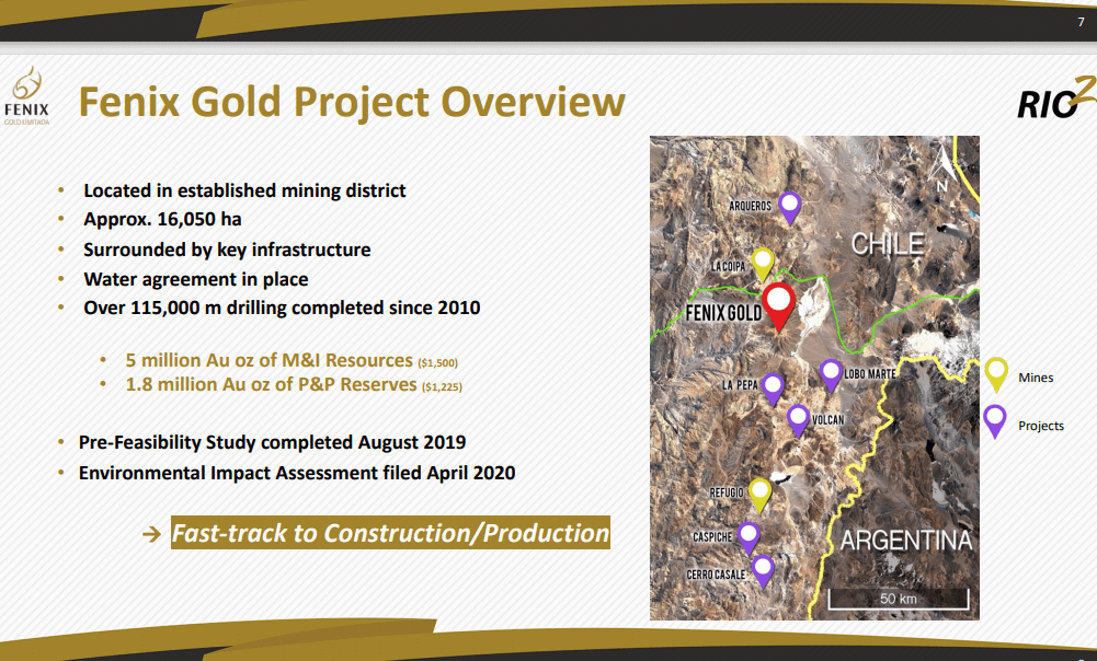 Mine Chain Rio Rio2 (RIO) - Gold 'Mine Builder' to Announce CAPEX Funding in Q1/21 ...