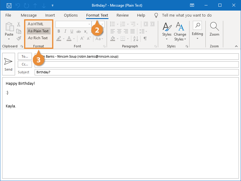 Outlook HTML Email Guide Learn To Convert Plain Text To HTML Alore Outlook HTML Email Guide Learn To Convert Plain Text To HTML Alore