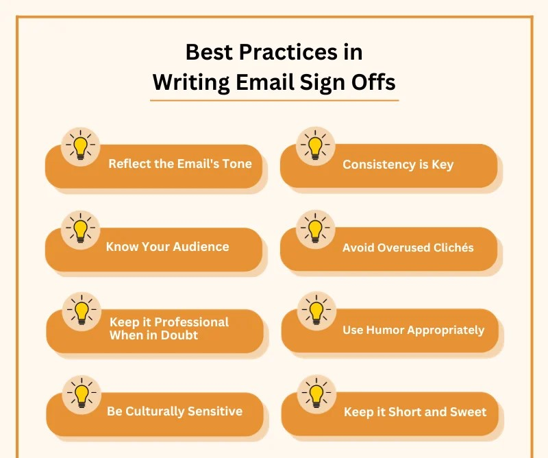 Best Practices for Professional Email Sign-Offs