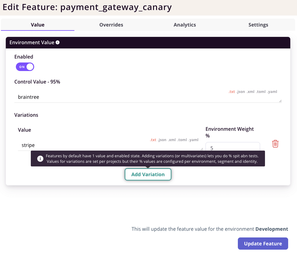 What is canary deployment? When and how to use it Flagsmith