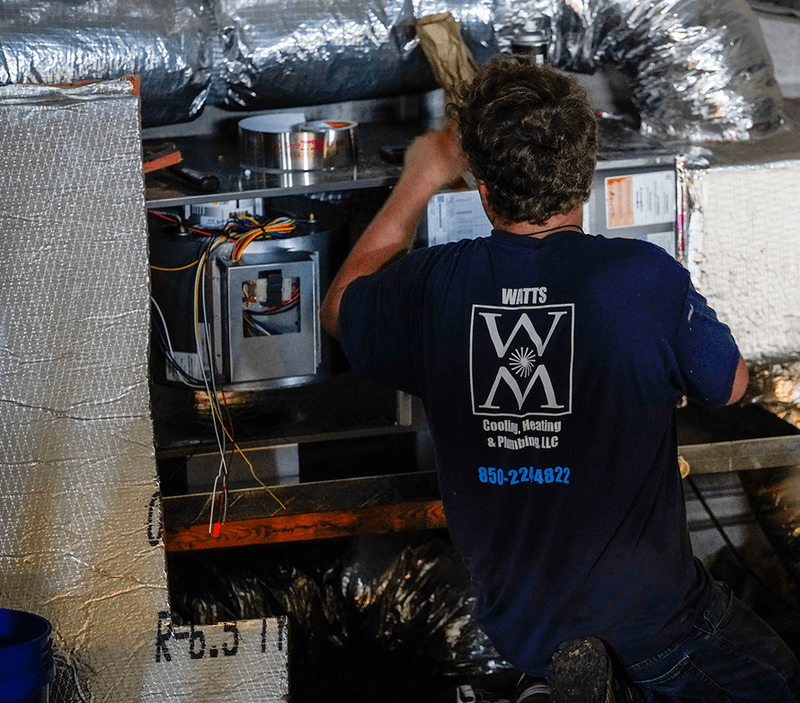 Services Watts Cooling, Heating & Plumbing, LLC