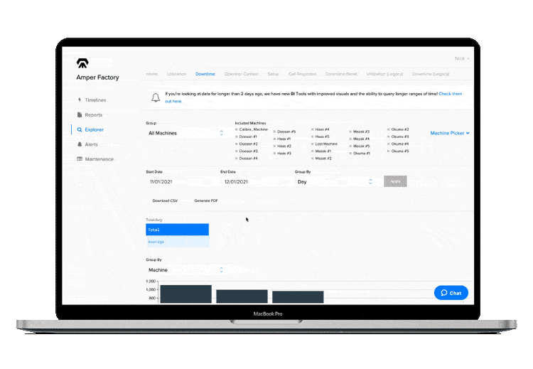 amper explorer screen