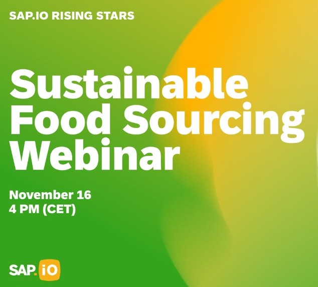 "Sustainable Food Sourcing" inar