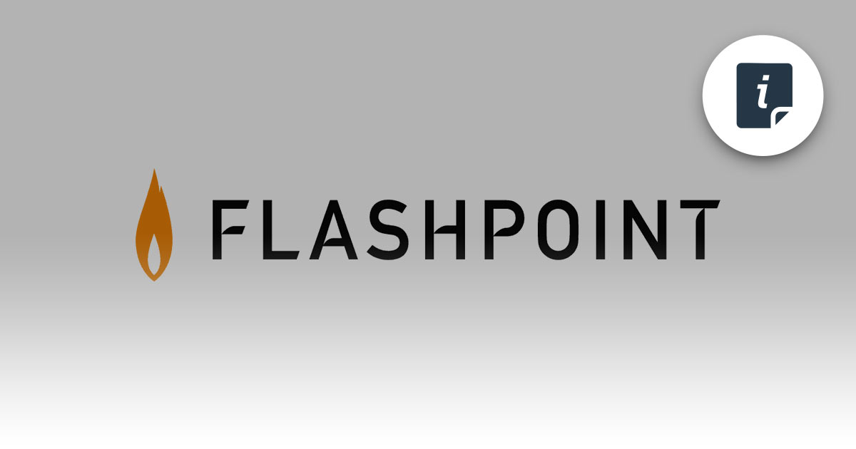Partner Datasheet Flashpoint Anomali