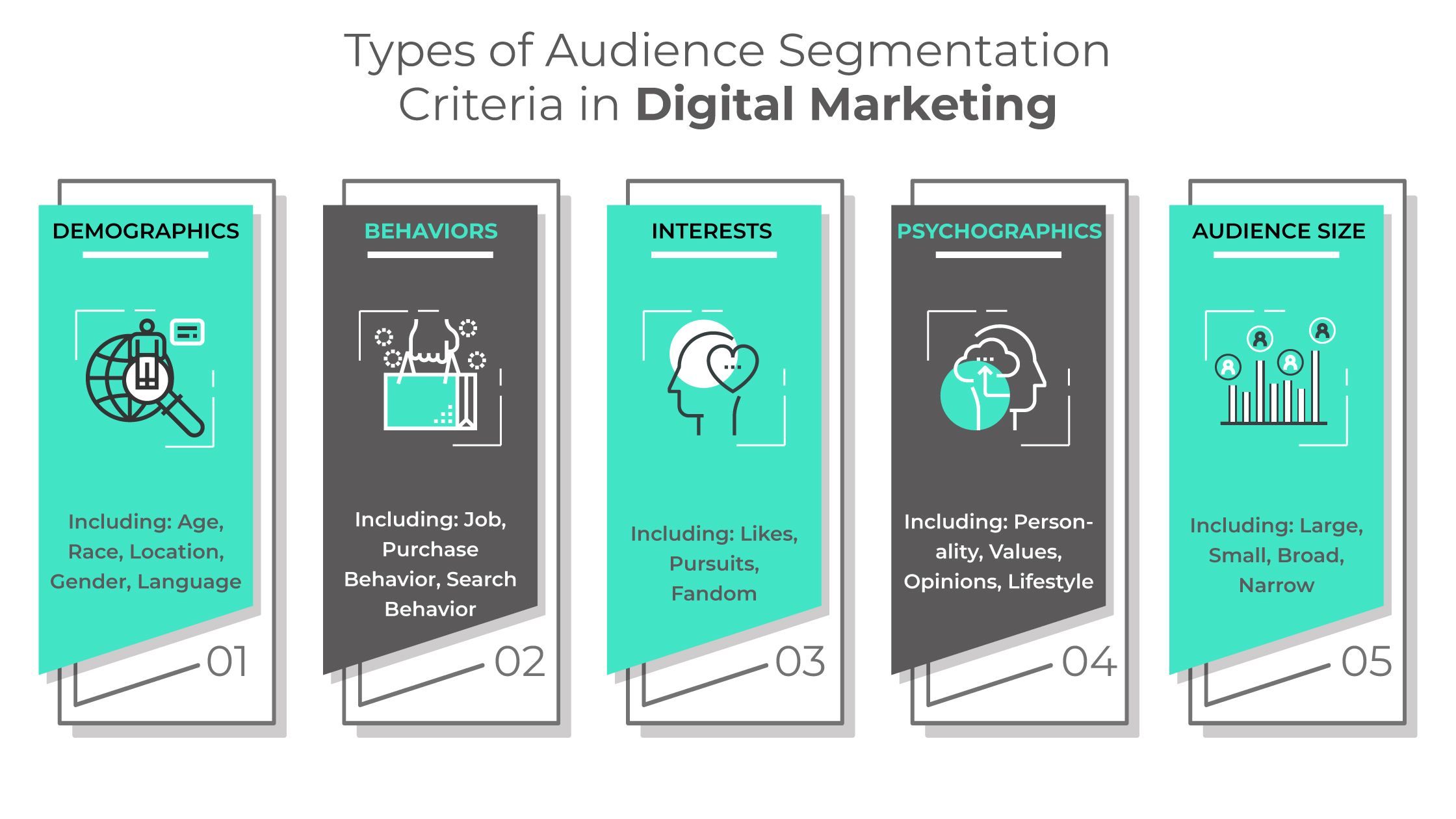 Types of Audience Segmentation Criteria