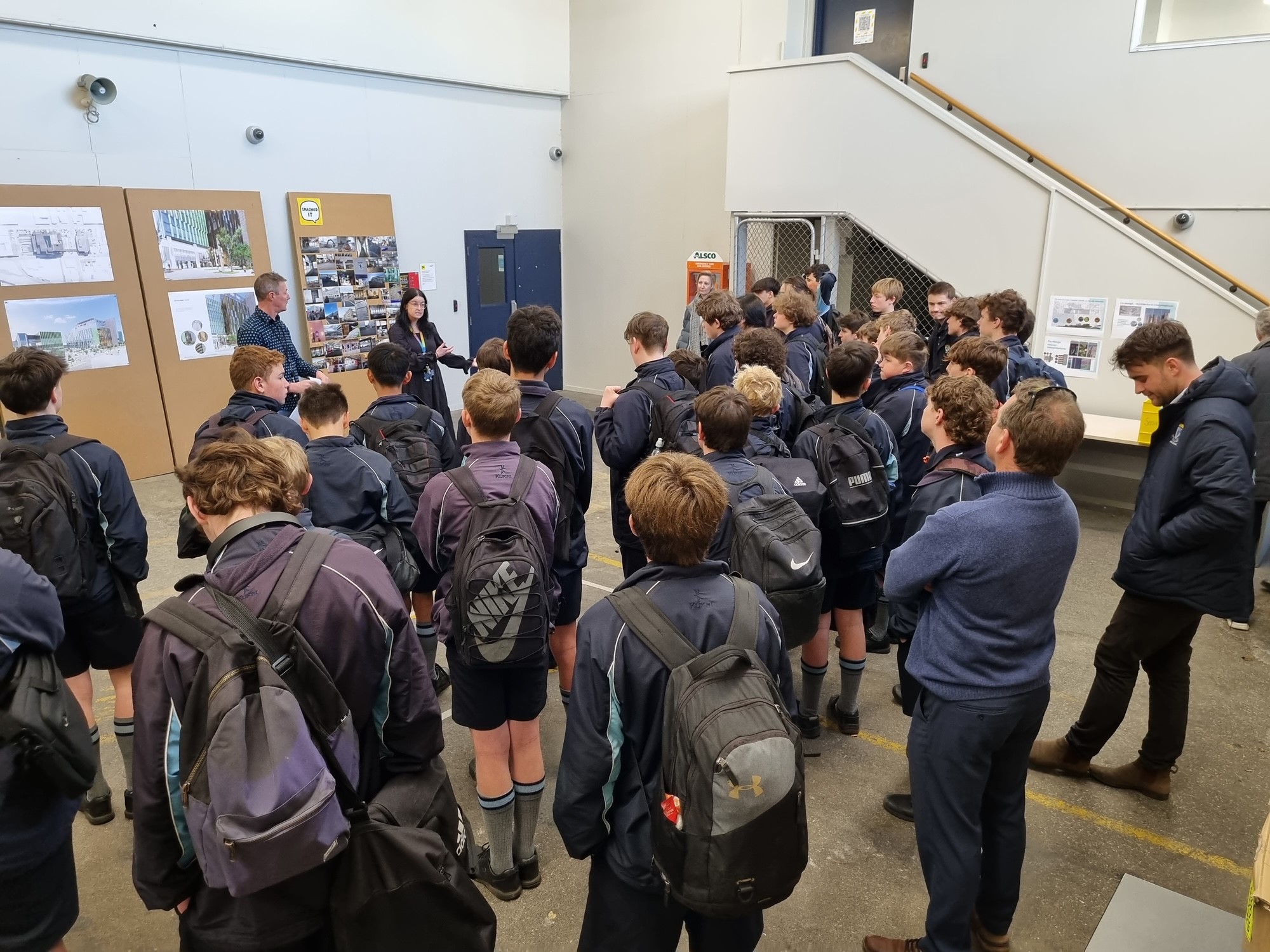 New hospital features in King's geography project New Dunedin