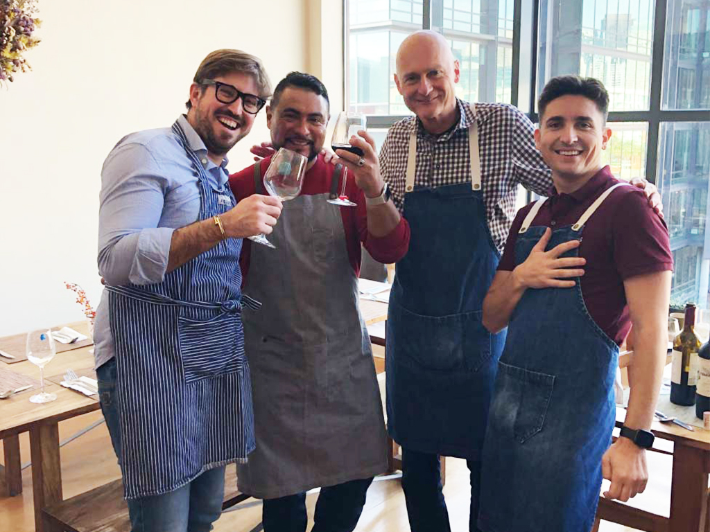 cooking class at Nozomi