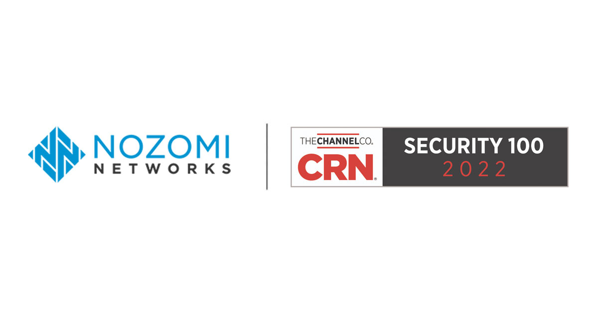 Nozomi Networks Featured on CRN’s 2022 Security 100