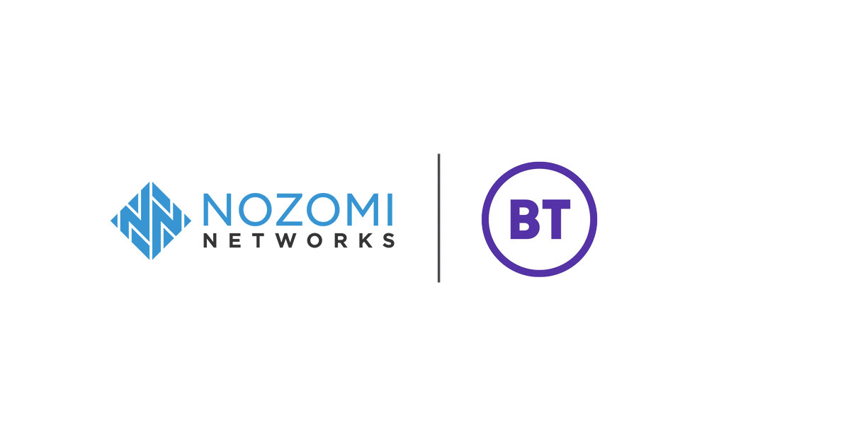 Nozomi Networks and BT Team to Deliver Advanced OT and IoT Cybersecurity to Enterprises Worldwide