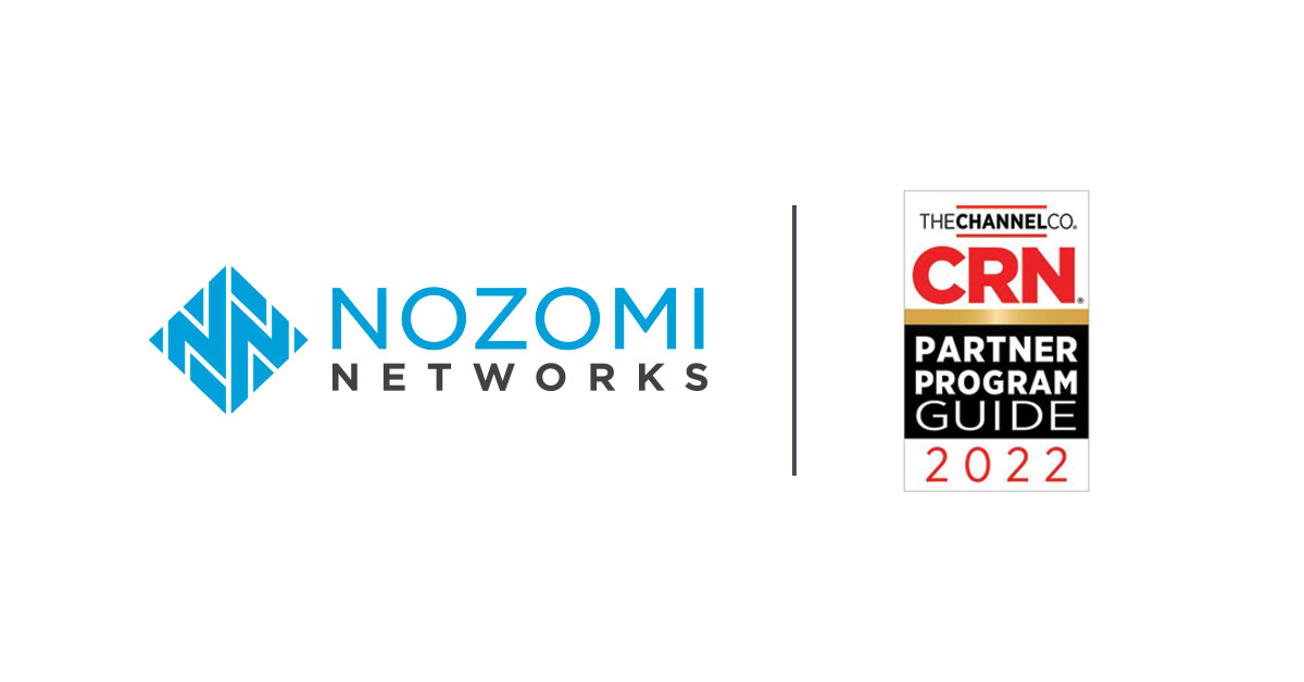 CRN® Lists Nozomi Networks in Its 2022 Partner Program Guide