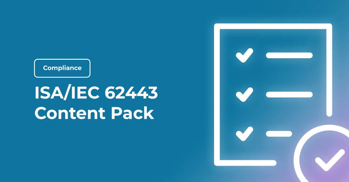 ISA/IEC 62443 Content Pack