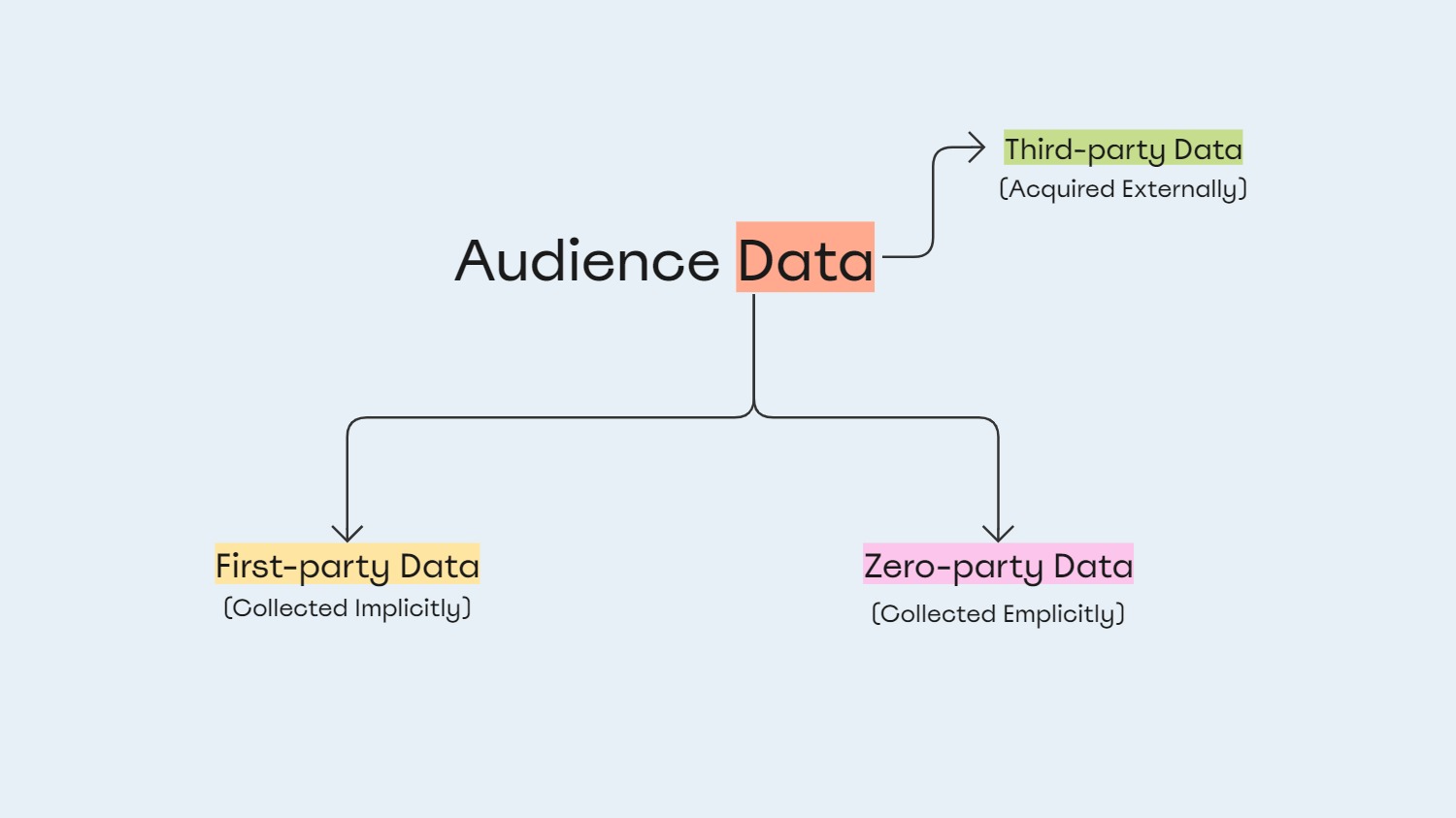 Audience data types explained