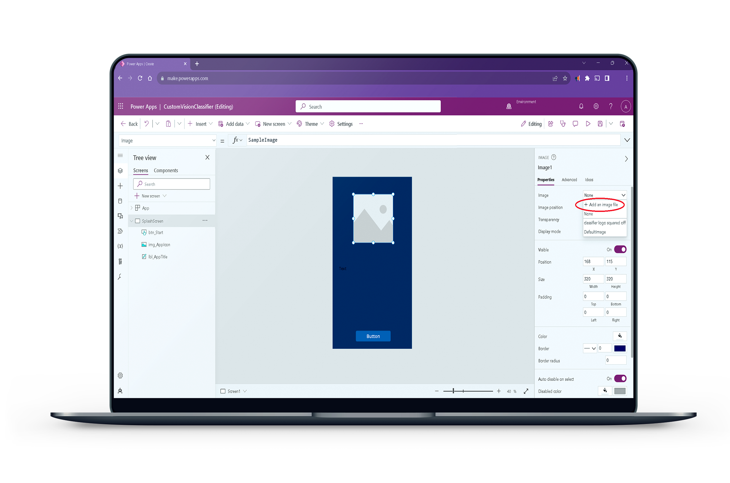 Integrating an Azure AI Custom Vision Model with Power Apps | The ...