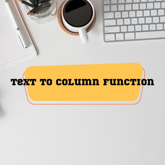 Text to Columns Function in Excel