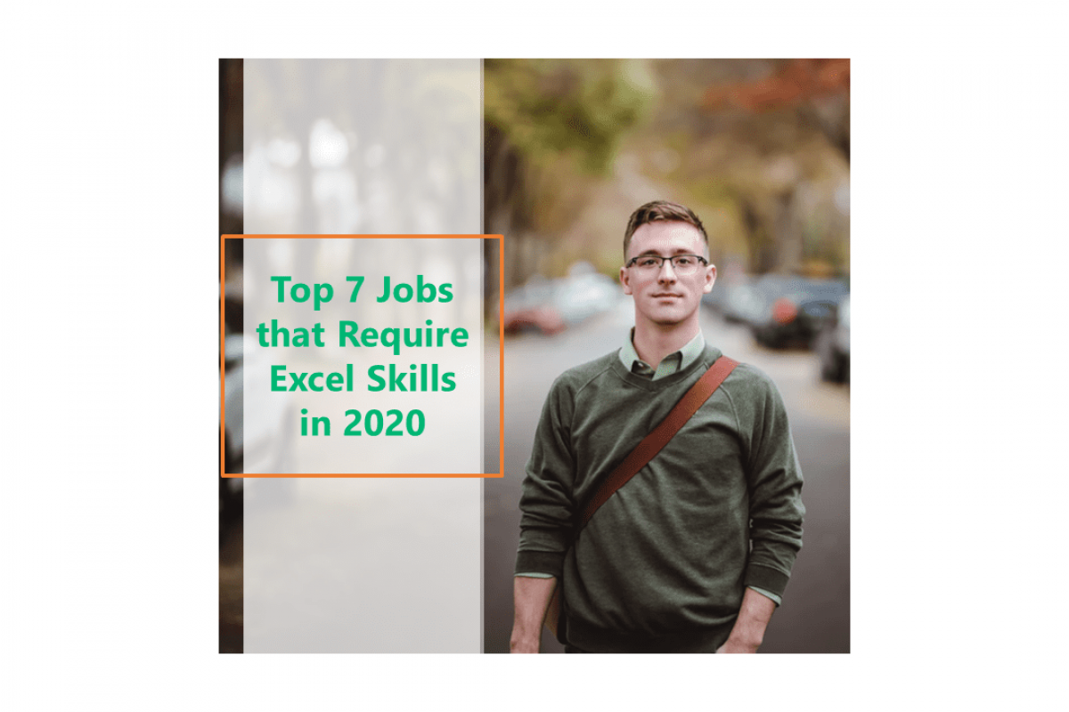 top 7 jobs that require Excel skills