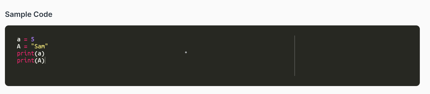 what's the use of a variable in python coding