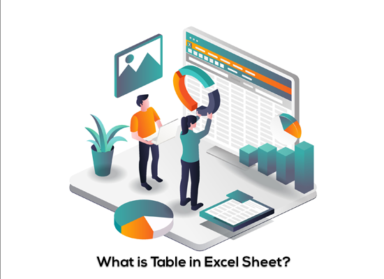 What is a table in the Excel sheet?