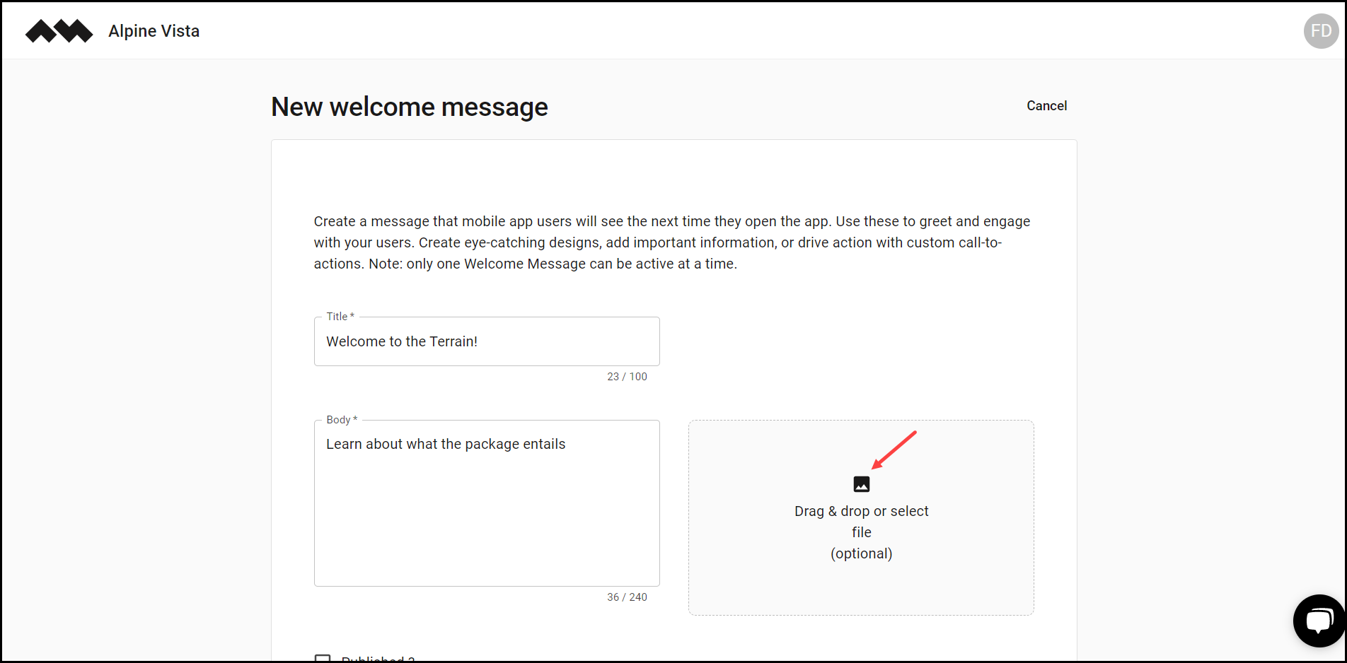How to Add a Welcome Message?