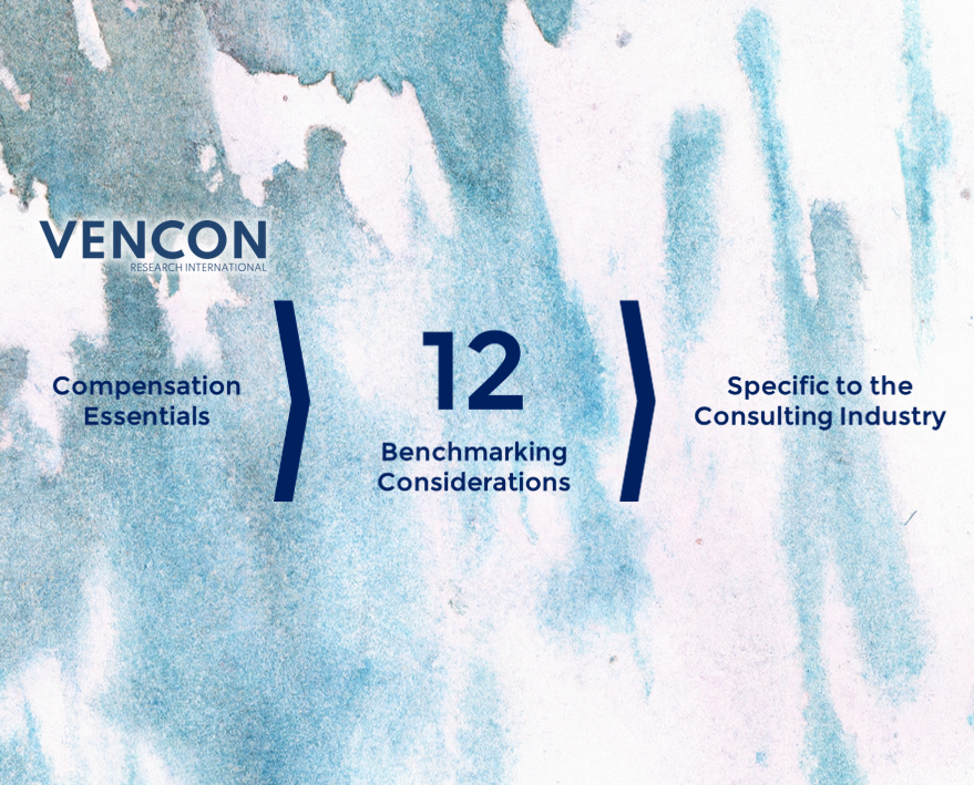 compensation and salary benchmarking in the consulting industry