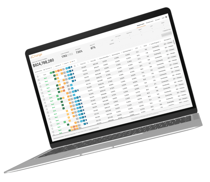 xChange laptop product preview