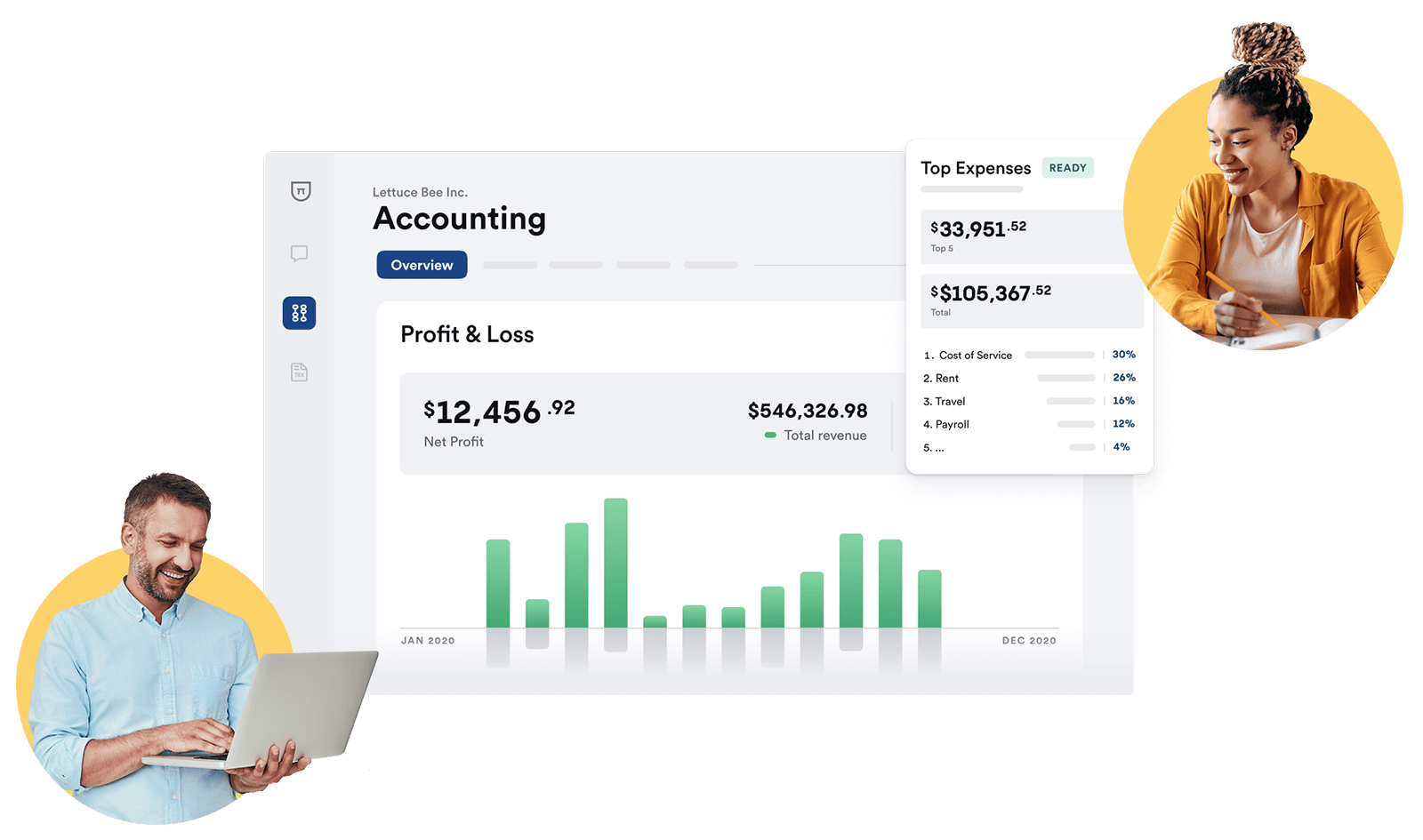 Bookkeeper and Accounting for Grocery stores