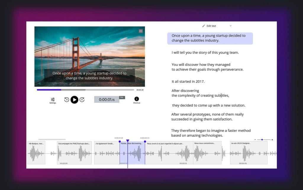 Subtitles to iMovie : check and adapt the result